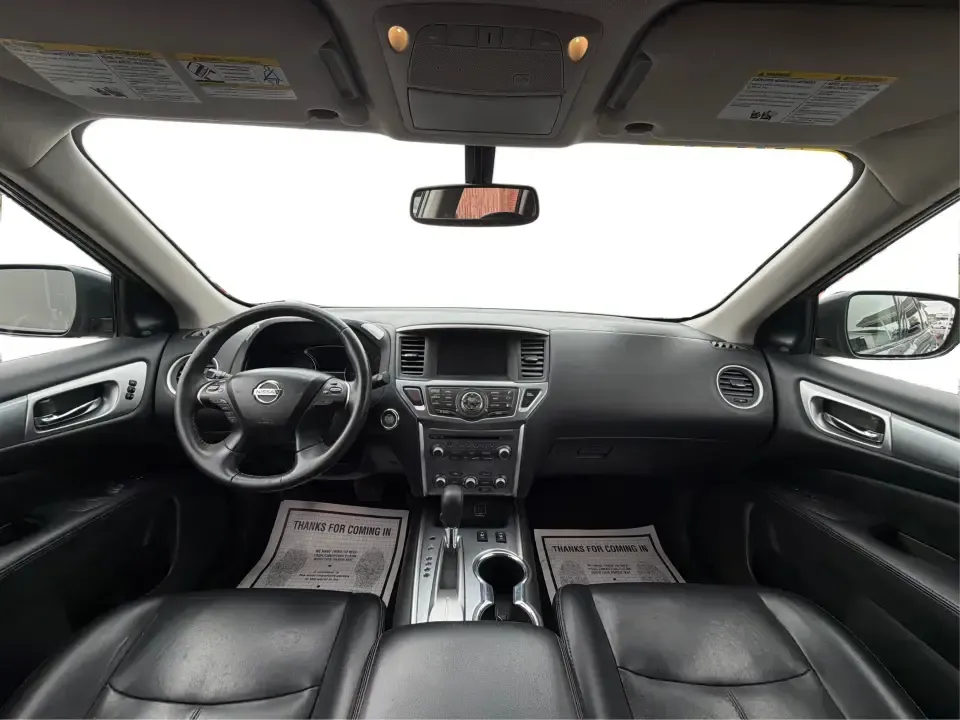 2018 Nissan Pathfinder S 2WD (5N1DR2MN4JC) with an 3.5L V6 DOHC 24V engine, CVT transmission, located at 880 E. National Road, Vandalia, OH, 45377, (937) 908-9800, 39.891918, -84.183594 - Need one SUV that can handle school drop-offs, a long I75 commute, and a weekend road trip with the whole crew? This 2018 Nissan Pathfinder S 2WD is built for real life in Vandalia, with three rows of seating for up to 7 passengers, flexible cargo space, and the kind of comfort and tech that makes e- Photo#21