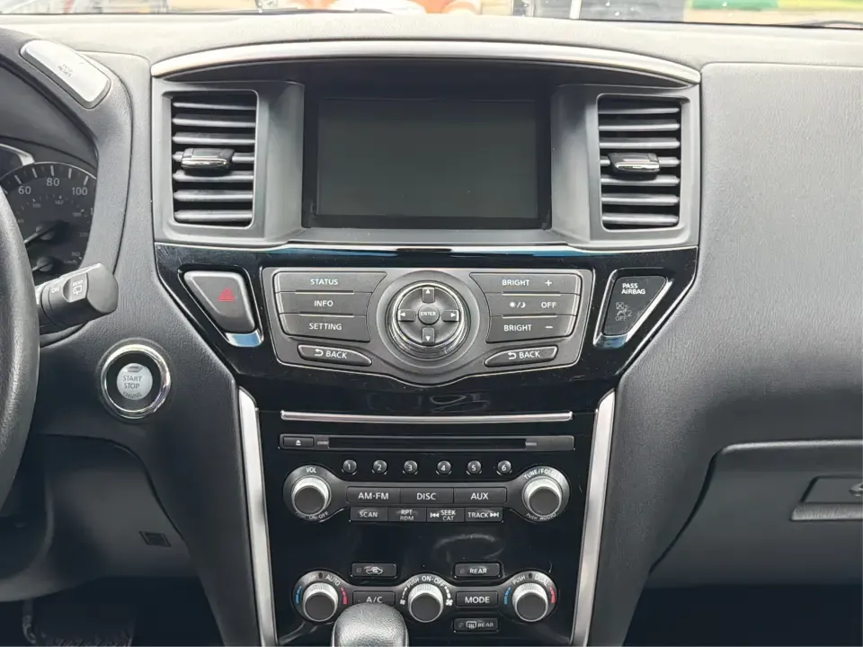 2016 Nissan Pathfinder SL 4WD (5N1AR2MM6GC) with an 3.5L V6 DOHC 24V engine, CVT transmission, located at 8750 N County Rd 25A, Piqua, OH, 45356, (937) 908-9800, 40.164391, -84.232513 - Pack up the kids, cue the road-trip playlist, and point your next adventure toward Indian Lake, a weekend tournament, or an easy commute down I75-this 2016 Nissan Pathfinder SL 4WD is built for real life in West Central Ohio. With three rows for up to 7 passengers, confident four-wheel drive, and th- Photo#13