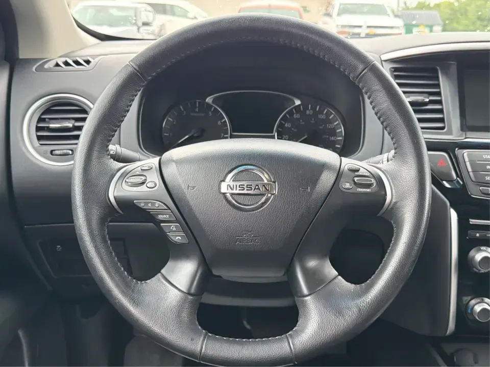 2016 Nissan Pathfinder SL 4WD (5N1AR2MM6GC) with an 3.5L V6 DOHC 24V engine, CVT transmission, located at 8750 N County Rd 25A, Piqua, OH, 45356, (937) 908-9800, 40.164391, -84.232513 - Pack up the kids, cue the road-trip playlist, and point your next adventure toward Indian Lake, a weekend tournament, or an easy commute down I75-this 2016 Nissan Pathfinder SL 4WD is built for real life in West Central Ohio. With three rows for up to 7 passengers, confident four-wheel drive, and th- Photo#16