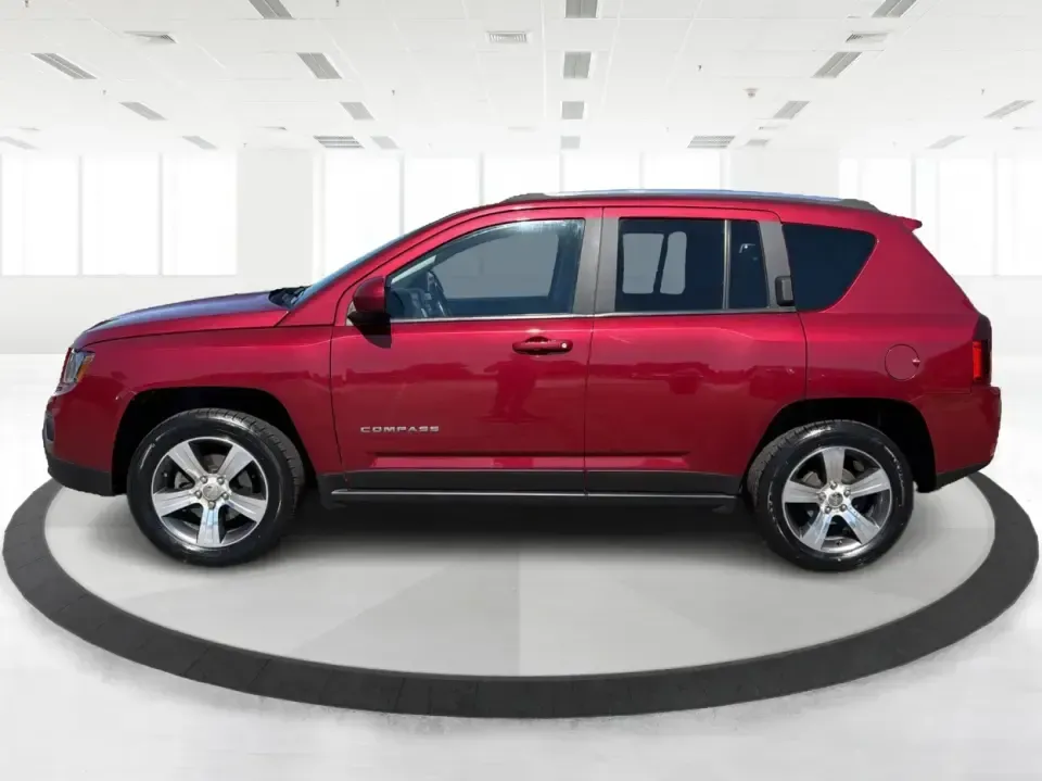 2017 Jeep Compass Latitude FWD (1C4NJCEB2HD) with an 2.4L L4 DOHC 16V engine, CVT transmission, located at 4508 South Dixie Dr, Moraine, OH, 45439, (937) 908-9800, 39.689976, -84.218452 - Weekend plans, daily commutes, and quick getaways around the Miami Valley feel easier when you've got a compact SUV that's comfortable, efficient, and ready for real life. This **2017 Jeep Compass Latitude FWD** in eye-catching **Deep Cherry Red Crystal Pearlcoat** is a smart fit for drivers who wan - Photo#5