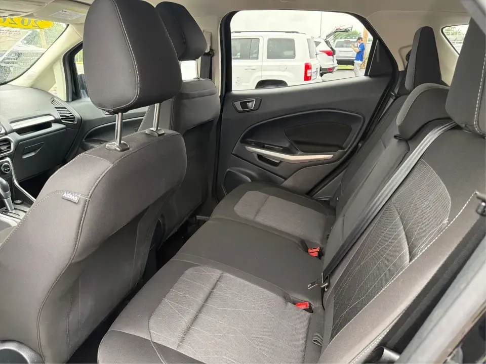 2020 Ford EcoSport SE AWD (MAJ6S3GL0LC) with an 2.0L L4 DOHC 16V engine, 6A transmission, located at 880 E. National Road, Vandalia, OH, 45377, (937) 908-9800, 39.891918, -84.183594 - Need a do-it-all crossover that fits city life during the week and spontaneous road trips on the weekend? This 2020 Ford EcoSport SE AWD in Shadow Black is sized perfectly for tight parking lots and busy schedules, yet confident enough for rainy commutes, winter errands, and getaway drives with room- Photo#10