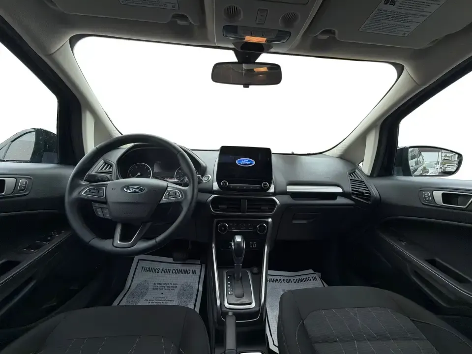 2020 Ford EcoSport SE AWD (MAJ6S3GL0LC) with an 2.0L L4 DOHC 16V engine, 6A transmission, located at 880 E. National Road, Vandalia, OH, 45377, (937) 908-9800, 39.891918, -84.183594 - Need a do-it-all crossover that fits city life during the week and spontaneous road trips on the weekend? This 2020 Ford EcoSport SE AWD in Shadow Black is sized perfectly for tight parking lots and busy schedules, yet confident enough for rainy commutes, winter errands, and getaway drives with room- Photo#20