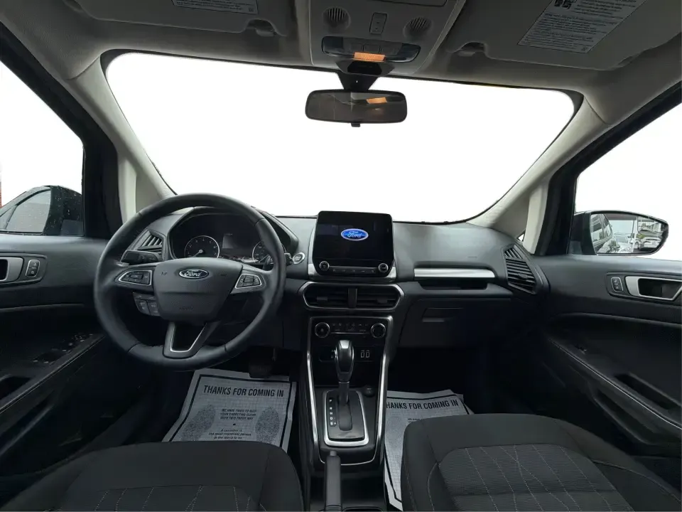 2020 Ford EcoSport SE AWD (MAJ6S3GL0LC) with an 2.0L L4 DOHC 16V engine, 6A transmission, located at 880 E. National Road, Vandalia, OH, 45377, (937) 908-9800, 39.891918, -84.183594 - Need a do-it-all crossover that fits city life during the week and spontaneous road trips on the weekend? This 2020 Ford EcoSport SE AWD in Shadow Black is sized perfectly for tight parking lots and busy schedules, yet confident enough for rainy commutes, winter errands, and getaway drives with room- Photo#21