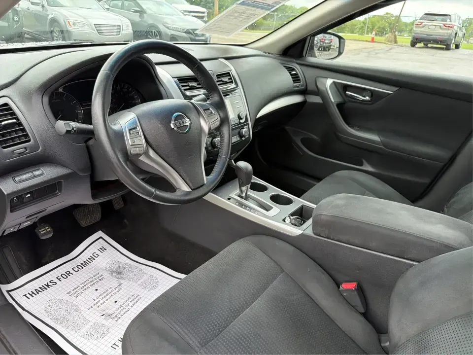 2015 Nissan Altima 2.5 S (1N4AL3AP8FC) with an 2.5L L4 DOHC 16V engine, Continuously Variable Transmission transmission, located at 1230 East Main St, Xenia, OH, 45385, (937) 908-9800, 39.688026, -83.910172 - Need a smart, comfortable sedan for the daily commute from Xenia to Beavercreek, a reliable runabout for errands near Shawnee Park, or a fuel-sipping ride for weekend trips out toward Caesar Creek State Park? This **2015 Nissan Altima 2.5 S** is built for real-life driving-roomy for five, easy to ma- Photo#9