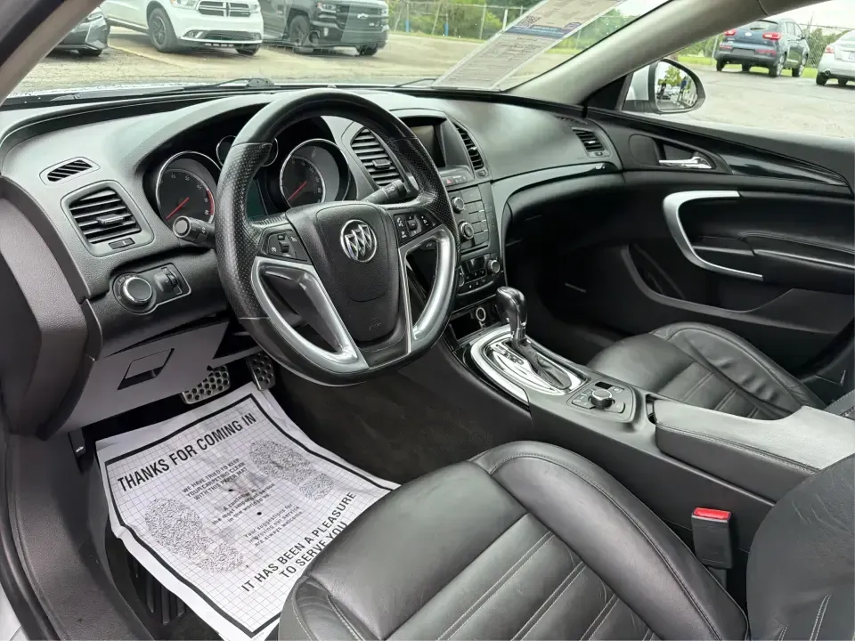 2012 Buick Regal GS (2G4GV5GV9C9) with an 2.2L L4 DOHC 16V TURBO engine, located at 1184 Kauffman Ave, Fairborn, OH, 45324, (937) 908-9800, 39.807072, -84.030914 - Need a sporty sedan that can handle the weekday commute to Wright-Patterson AFB, date night in downtown Fairborn, and the occasional road trip up I675 without feeling like just transportation? This 2012 Buick Regal GS brings turbocharged fun and upscale comfort together in a practical 4door package-- Photo#9