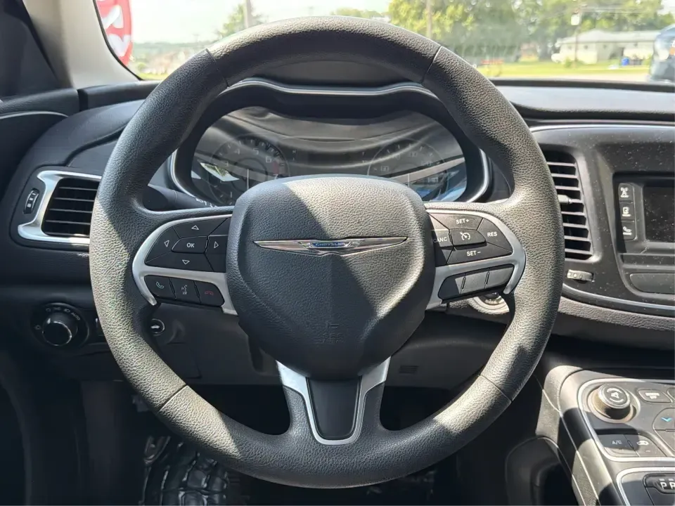 2015 Chrysler 200 Limited (1C3CCCAB9FN) with an 2.4L L4 DOHC 16V engine, 9-Speed Automatic transmission, located at 4508 South Dixie Dr, Moraine, OH, 45439, (937) 908-9800, 39.689976, -84.218452 - Need a comfortable, tech-savvy sedan that fits real life-school drop-offs, I-75 commutes, and weekend errands around Dayton-without feeling bare-bones? This **2015 Chrysler 200 Limited** is a smart pick for drivers who want an upscale cabin, modern convenience, and efficient everyday drivability in- Photo#16