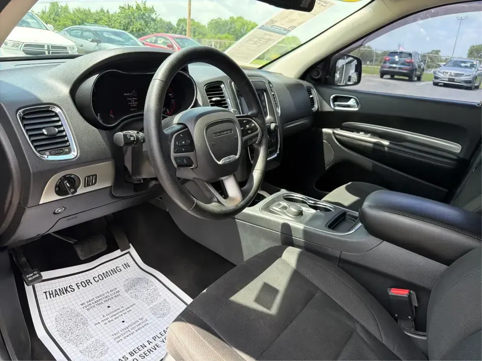 2015 Dodge Durango SXT AWD (1C4RDJAGXFC) with an 3.6L V6 DOHC 24V engine, 8-Speed Automatic transmission, located at 8750 N County Rd 25A, Piqua, OH, 45356, (937) 908-9800, 40.164391, -84.232513 - Need one SUV that can handle the school run, a long I75 commute, and a packed weekend at Indian Lake without feeling cramped? This 2015 Dodge Durango SXT AWD is built for real life in West Central Ohio-roomy for up to seven passengers, confident in changing weather, and versatile enough for everythi- Photo#9
