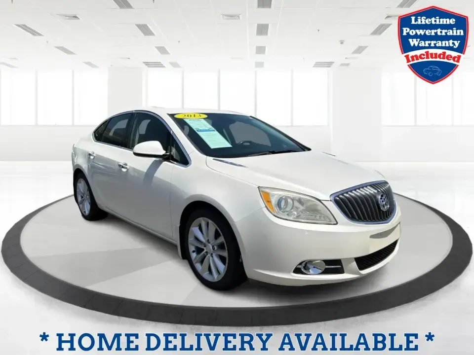 2013 Buick Verano Leather (1G4PS5SK5D4) with an 2.4L L4 DOHC 16V FFV engine, 6-Speed Automatic transmission, located at 4508 South Dixie Dr, Moraine, OH, 45439, (937) 908-9800, 39.689976, -84.218452 - Need a comfy, efficient sedan that makes daily commuting, school drop-offs, and weekend getaways feel a little more premium-without blowing the budget? This 2013 Buick Verano Leather is an ideal fit for drivers who want a quiet ride, upscale touches, and practical fuel economy for everything from I-- Photo#0