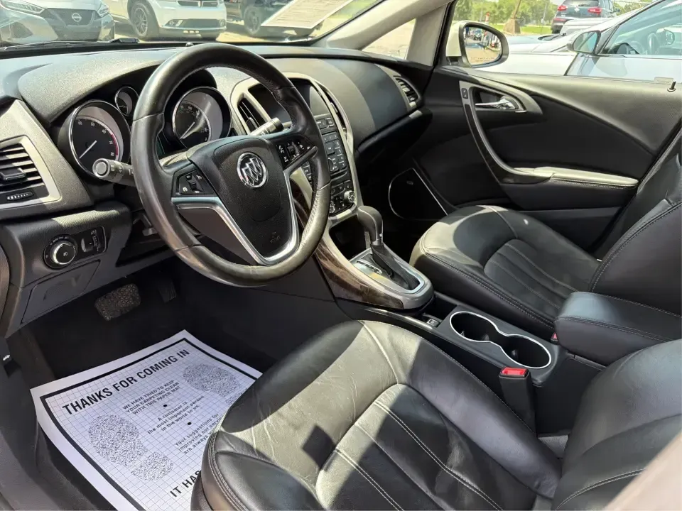 2013 Buick Verano Leather (1G4PS5SK5D4) with an 2.4L L4 DOHC 16V FFV engine, 6-Speed Automatic transmission, located at 4508 South Dixie Dr, Moraine, OH, 45439, (937) 908-9800, 39.689976, -84.218452 - Need a comfy, efficient sedan that makes daily commuting, school drop-offs, and weekend getaways feel a little more premium-without blowing the budget? This 2013 Buick Verano Leather is an ideal fit for drivers who want a quiet ride, upscale touches, and practical fuel economy for everything from I-- Photo#9