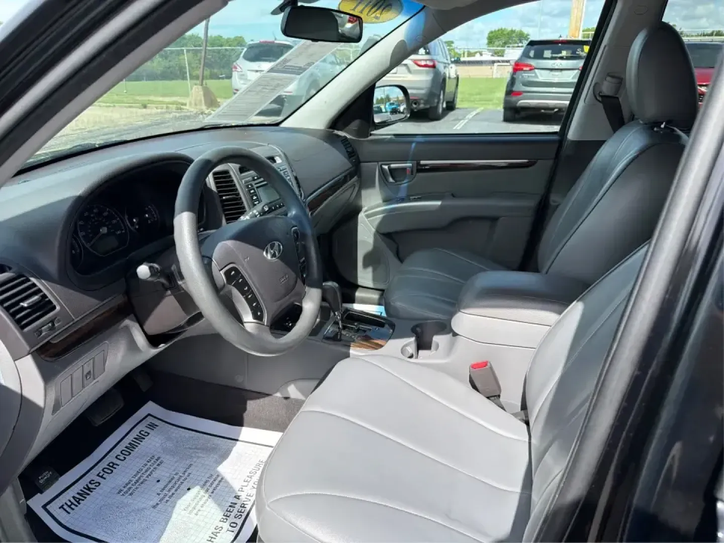 2011 Hyundai Santa Fe GL(Middle-low grade) (5XYZG3AB9BG) with an 2.4L I-4 DOHC engine, located at 1099 N County Rd 25A , Troy, OH, 45373, (937) 908-9800, 40.057079, -84.212883 - Weekend getaways to Hocking Hills, daily commutes down I75, or the after-school shuttle with sports gear in the back-this 2011 Hyundai Santa Fe GL is the kind of SUV that fits real life in and around Troy. With its practical size, confident road manners, and versatile cargo space, it's a smart pick- Photo#9