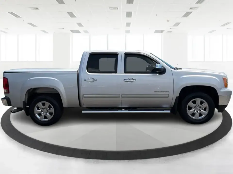 2011 GMC Sierra SLE (3GTP2VE36BG) with an Other engine, located at 1230 East Main St, Xenia, OH, 45385, (937) 908-9800, 39.688026, -83.910172 - Need a truck that can handle Ohio winters, weekend projects, and the kind of road trips that start with a coffee on E Main St and end with a loaded bed at the lake? This 2011 GMC Sierra SLE in Pure Silver Metallic is built for real life-hauling, towing, commuting, and exploring-without feeling like- Photo#1