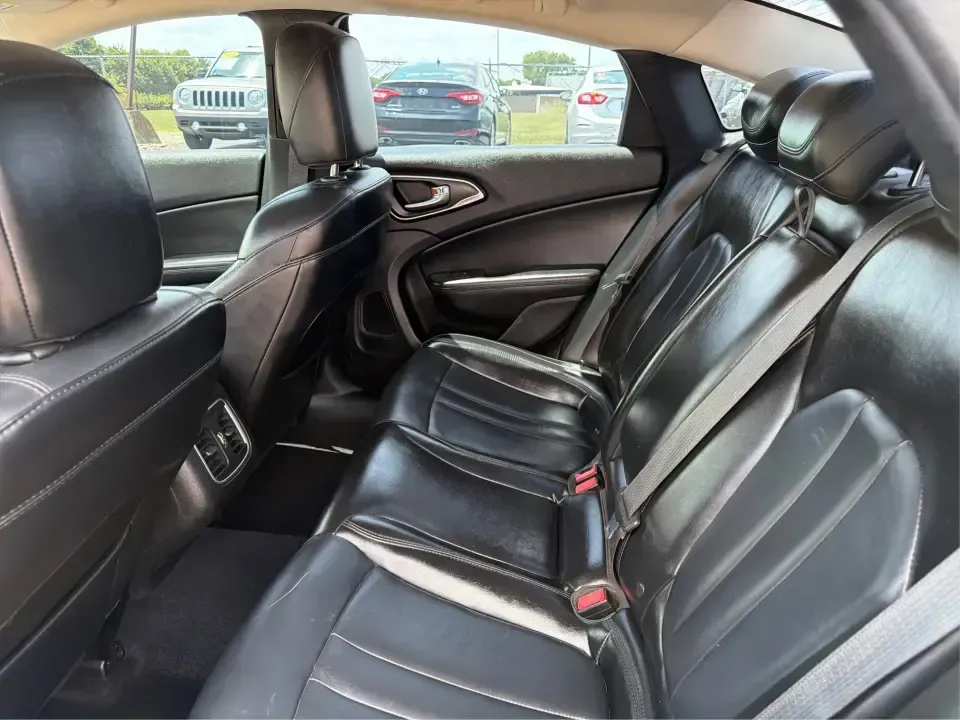 2015 Chrysler 200 200C (1C3CCCCGXFN) with an Other engine, located at 1230 East Main St, Xenia, OH, 45385, (937) 908-9800, 39.688026, -83.910172 - Slip into a comfortable, upscale sedan that fits real life in Xenia-school drop-offs, the daily commute down US-35, and weekend errands between Downtown Xenia and the Greene Towne Center. This 2015 Chrysler 200C in Black Clearcoat blends a refined cabin with practical four-door versatility, making i- Photo#10