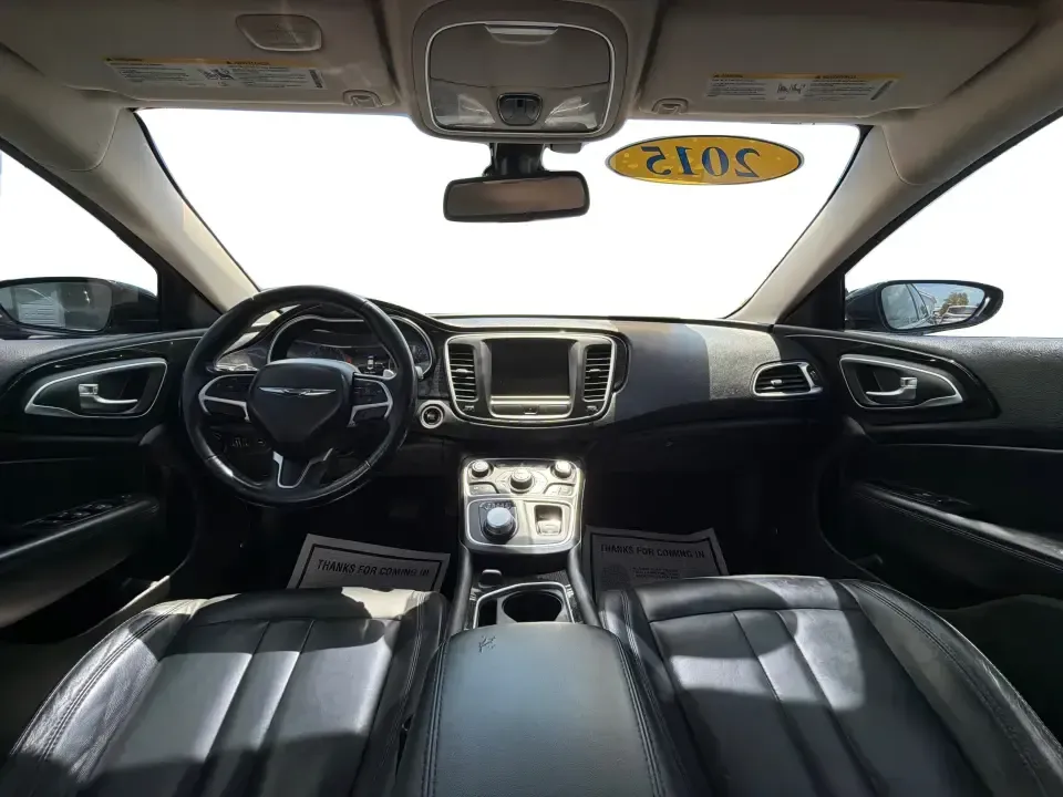 2015 Chrysler 200 200C (1C3CCCCGXFN) with an Other engine, located at 1230 East Main St, Xenia, OH, 45385, (937) 908-9800, 39.688026, -83.910172 - Slip into a comfortable, upscale sedan that fits real life in Xenia-school drop-offs, the daily commute down US-35, and weekend errands between Downtown Xenia and the Greene Towne Center. This 2015 Chrysler 200C in Black Clearcoat blends a refined cabin with practical four-door versatility, making i- Photo#21