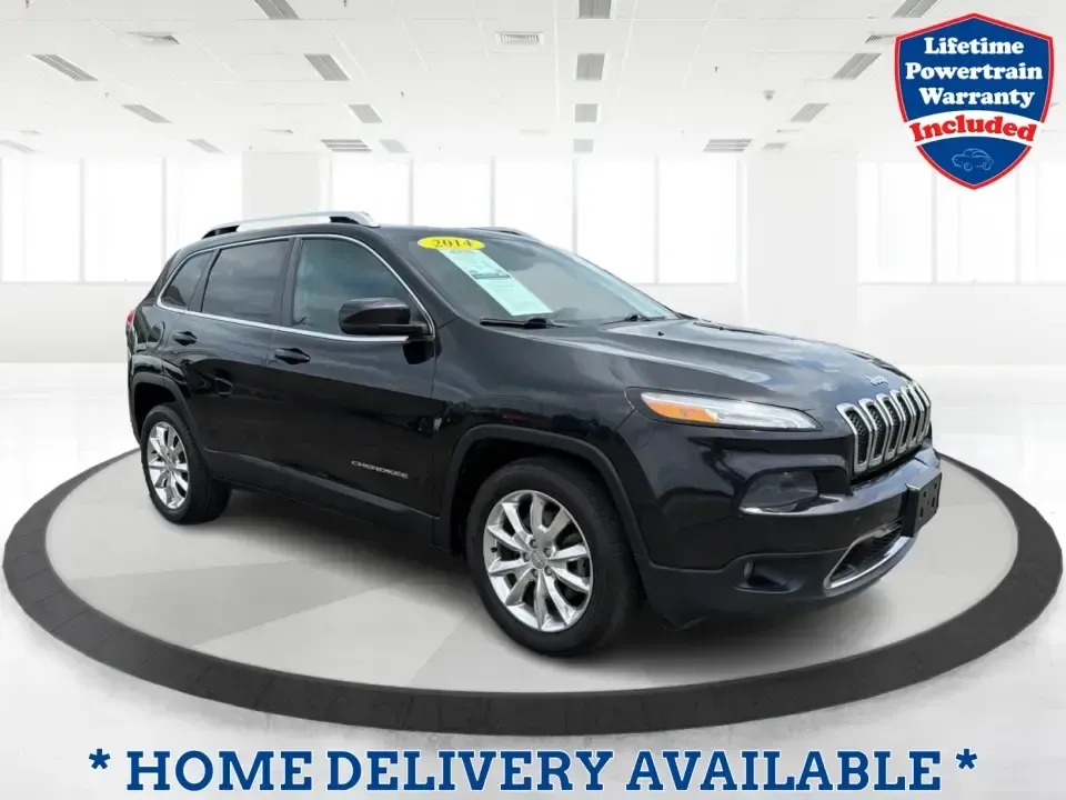 2014 Jeep Cherokee Limited (1C4PJLDB6EW) with an Other engine, located at 8750 N County Rd 25A, Piqua, OH, 45356, (937) 908-9800, 40.164391, -84.232513 - Adventure-ready comfort meets everyday practicality in this 2014 Jeep Cherokee Limited-an ideal fit for commuters heading up I-75, families shuttling between school and practice, or weekend explorers chasing fresh air at Lockington Locks or along the Great Miami River. Finished in Brilliant Black Cr- Photo#0
