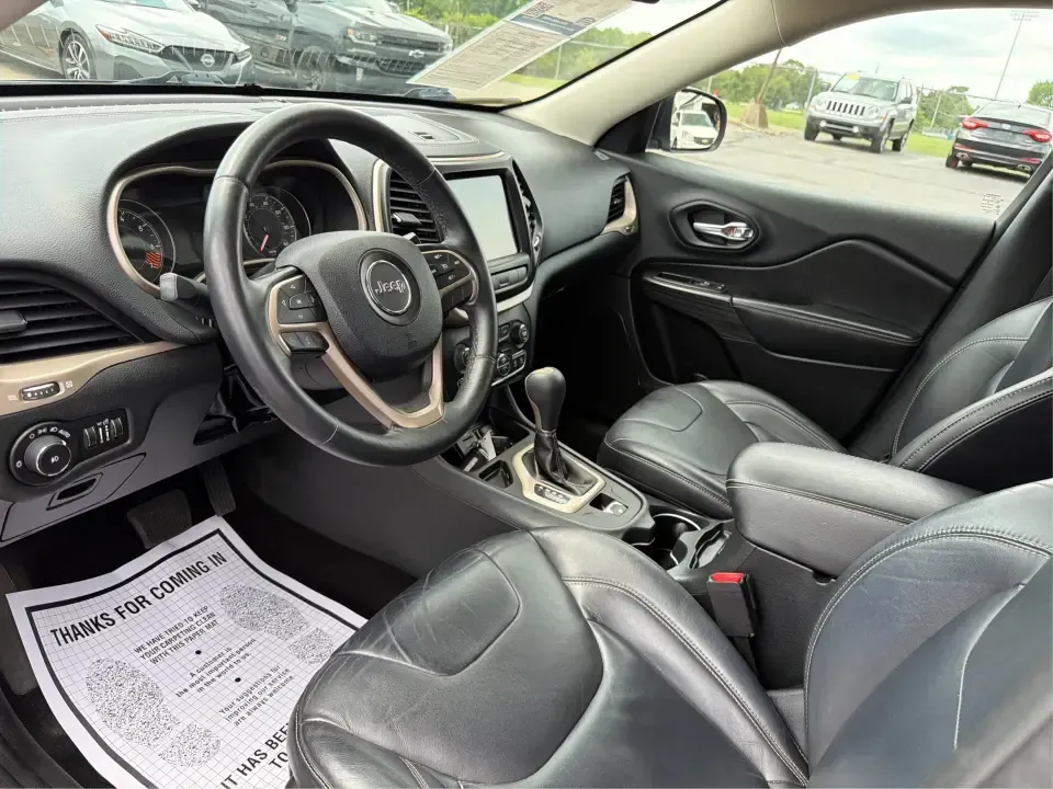 2014 Jeep Cherokee Limited (1C4PJLDB6EW) with an Other engine, located at 8750 N County Rd 25A, Piqua, OH, 45356, (937) 908-9800, 40.164391, -84.232513 - Adventure-ready comfort meets everyday practicality in this 2014 Jeep Cherokee Limited-an ideal fit for commuters heading up I-75, families shuttling between school and practice, or weekend explorers chasing fresh air at Lockington Locks or along the Great Miami River. Finished in Brilliant Black Cr- Photo#9