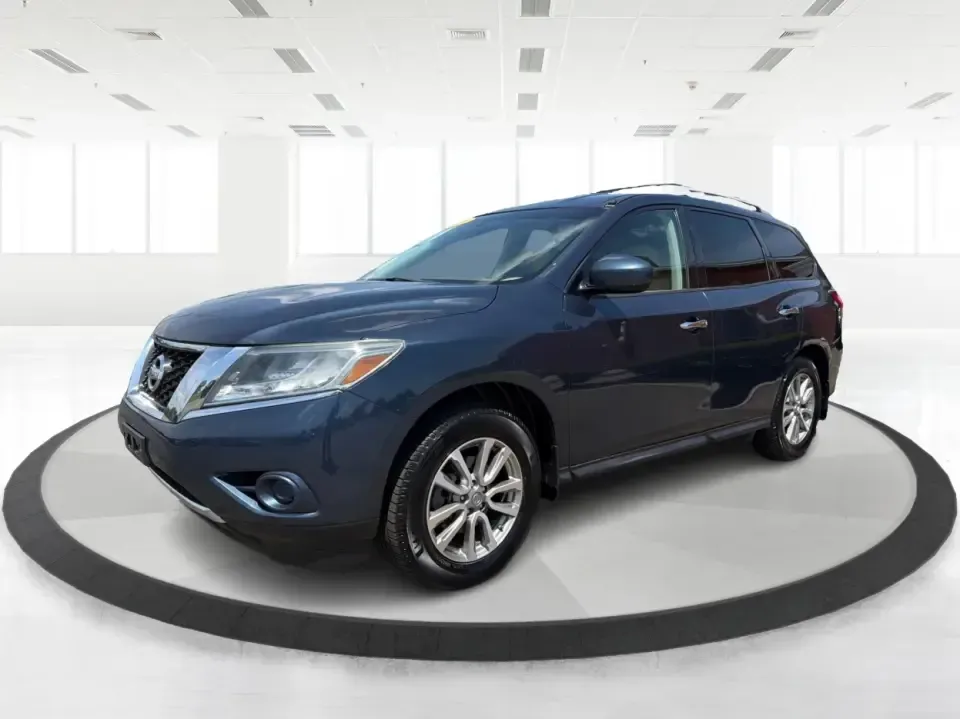 2015 Nissan Pathfinder S (5N1AR2MM9FC) with an 3.5L V-6 DOHC engine, located at 1099 N County Rd 25A , Troy, OH, 45373, (937) 908-9800, 40.057079, -84.212883 - Need one vehicle that can handle weekday school runs, a long I75 commute, and a spontaneous weekend escape to Charleston Falls Preserve? This 2015 Nissan Pathfinder S in Arctic Blue Metallic is a versatile 3-row crossover built for real-life Ohio driving-roomy for growing families, comfortable for r- Photo#8