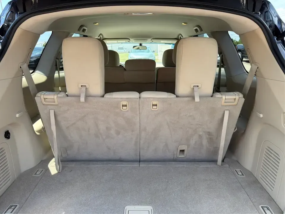 2015 Nissan Pathfinder S (5N1AR2MM9FC) with an 3.5L V-6 DOHC engine, located at 1099 N County Rd 25A , Troy, OH, 45373, (937) 908-9800, 40.057079, -84.212883 - Need one vehicle that can handle weekday school runs, a long I75 commute, and a spontaneous weekend escape to Charleston Falls Preserve? This 2015 Nissan Pathfinder S in Arctic Blue Metallic is a versatile 3-row crossover built for real-life Ohio driving-roomy for growing families, comfortable for r- Photo#11