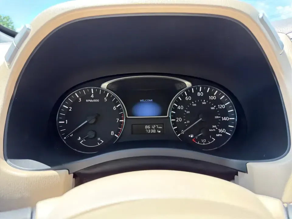 2015 Nissan Pathfinder S (5N1AR2MM9FC) with an 3.5L V-6 DOHC engine, located at 1099 N County Rd 25A , Troy, OH, 45373, (937) 908-9800, 40.057079, -84.212883 - Need one vehicle that can handle weekday school runs, a long I75 commute, and a spontaneous weekend escape to Charleston Falls Preserve? This 2015 Nissan Pathfinder S in Arctic Blue Metallic is a versatile 3-row crossover built for real-life Ohio driving-roomy for growing families, comfortable for r- Photo#14