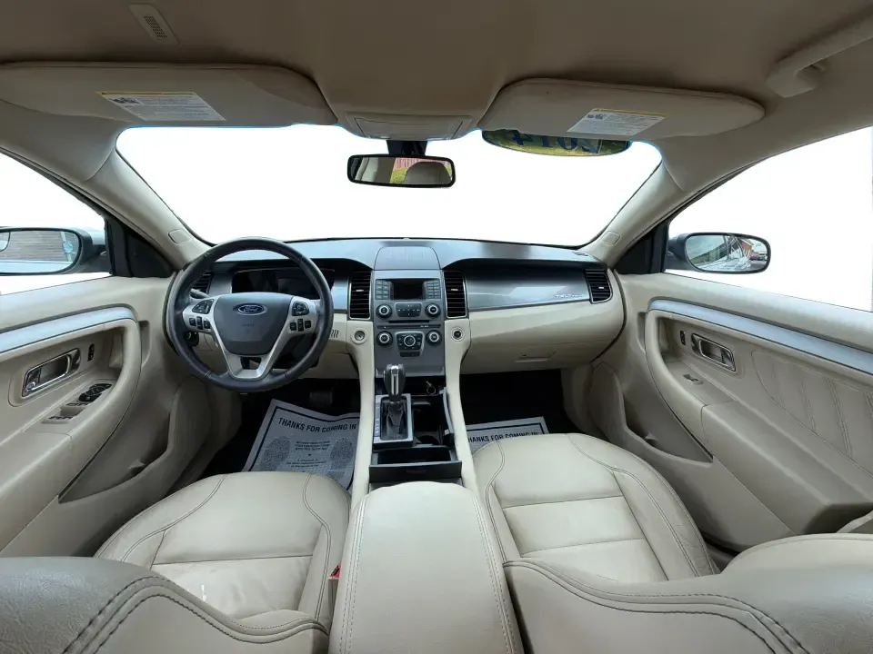 2014 Ford Taurus SEL (1FAHP2E84EG) with an EcoBoost 2L I-4 gasoline direct injection engine, located at 401 Woodman Dr, Riverside, OH, 45431, (937) 908-9800, 39.760899, -84.123421 - Need a comfortable, confident commuter that can handle I75 traffic during the week and still feel relaxed on a Dayton-to-Cincinnati road trip on the weekend? This 2014 Ford Taurus SEL in Ingot Silver Metallic is a smart pick for drivers who want full-size sedan space, modern tech, and a smooth ride-- Photo#21