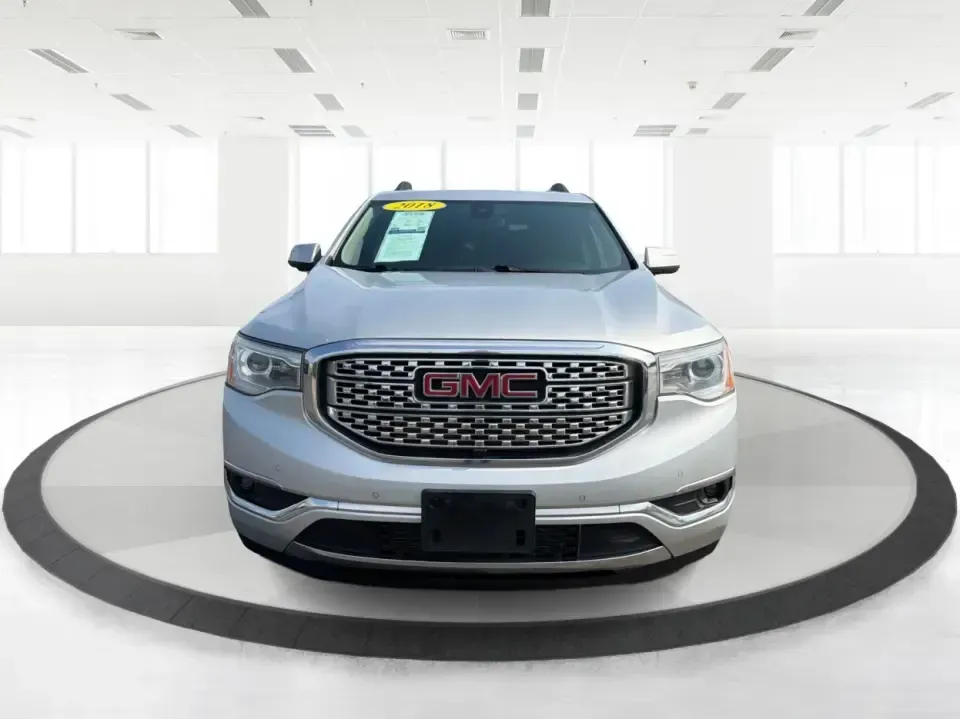 2018 GMC Acadia Denali (1GKKNXLS7JZ) with an 3.6L V-6 gasoline direct injection engine, Automatic transmission, located at 1230 East Main St, Xenia, OH, 45385, (937) 908-9800, 39.688026, -83.910172 - Picture a weekend that starts with a quick school drop-off, turns into an easy commute down US-35, and ends with the whole crew packed up for a day trip to John Bryan State Park or a stroll through historic Yellow Springs-without needing to make it work on space, comfort, or capability. This 2018 GM- Photo#7