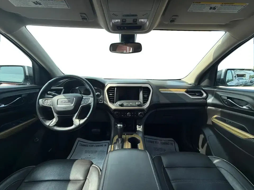 2018 GMC Acadia Denali (1GKKNXLS7JZ) with an 3.6L V-6 gasoline direct injection engine, Automatic transmission, located at 1230 East Main St, Xenia, OH, 45385, (937) 908-9800, 39.688026, -83.910172 - Picture a weekend that starts with a quick school drop-off, turns into an easy commute down US-35, and ends with the whole crew packed up for a day trip to John Bryan State Park or a stroll through historic Yellow Springs-without needing to make it work on space, comfort, or capability. This 2018 GM- Photo#20