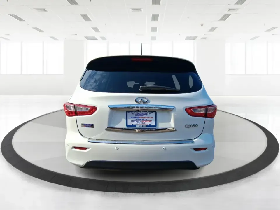 2014 Infiniti QX60 Base AWD (5N1AL0MM5EC) with an 3.5L V6 DOHC 24V engine, Continuously Variable Transmission transmission, located at 1951 S Dayton Lakeview Rd., New Carlisle, OH, 45344, (937) 908-9800, 39.890999, -84.050255 - If your week is a blur of school drop-offs, I70 commuting, and weekend getaways to Buck Creek State Park, this 2014 INFINITI QX60 Base AWD is built for the real-life rhythm of a busy household. With three rows for up to 7 passengers, confident AWD traction for Ohio weather, and premium comfort touch- Photo#3