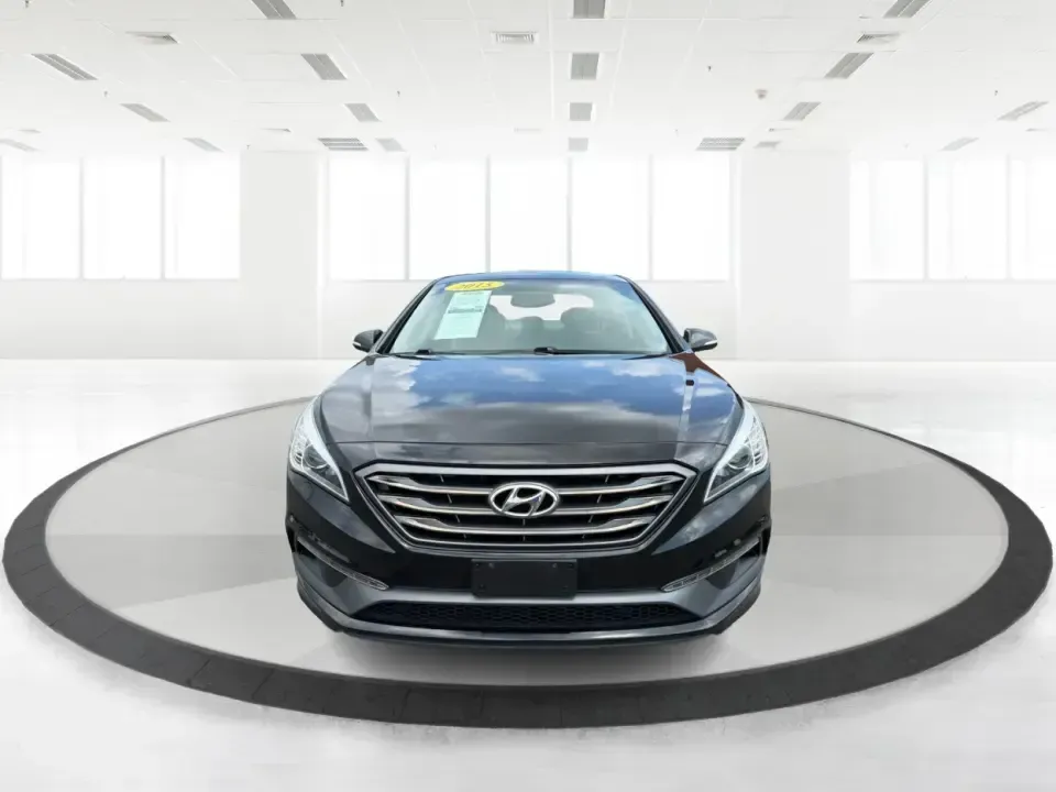 2015 Hyundai Sonata Sport (5NPE34AF9FH) with an 2.4L L4 DOHC 16V engine, 6-Speed Automatic transmission, located at 401 Woodman Dr, Riverside, OH, 45431, (937) 908-9800, 39.760899, -84.123421 - Need a dependable, comfortable sedan for the daily commute from Riverside to Wright-Patterson AFB, quick school drop-offs, or weekend drives down I675 and US35 toward Dayton? This 2015 Hyundai Sonata Sport is built for real-life schedules-smooth on longer stretches, easy to park around busy shopping- Photo#7