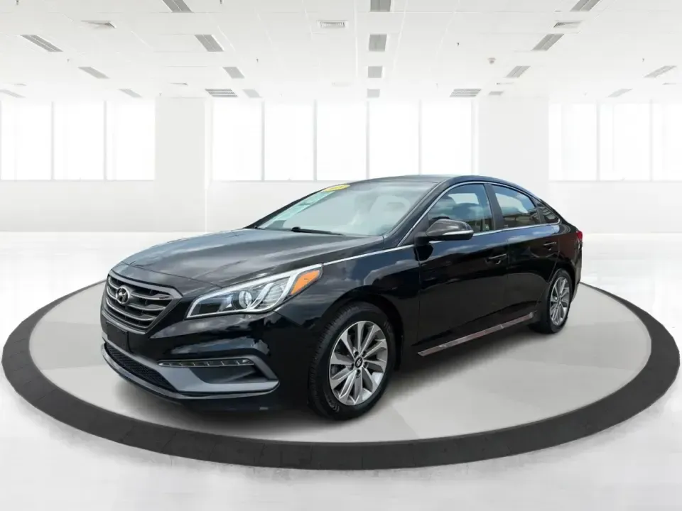 2015 Hyundai Sonata Sport (5NPE34AF9FH) with an 2.4L L4 DOHC 16V engine, 6-Speed Automatic transmission, located at 401 Woodman Dr, Riverside, OH, 45431, (937) 908-9800, 39.760899, -84.123421 - Need a dependable, comfortable sedan for the daily commute from Riverside to Wright-Patterson AFB, quick school drop-offs, or weekend drives down I675 and US35 toward Dayton? This 2015 Hyundai Sonata Sport is built for real-life schedules-smooth on longer stretches, easy to park around busy shopping- Photo#8