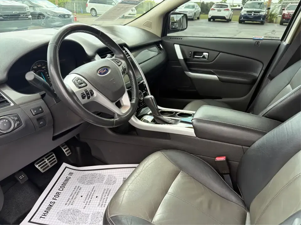 2013 Ford Edge Sport AWD (2FMDK4AK6DB) with an 3.7L V6 DOHC 24V engine, 6-Speed Automatic transmission, located at 401 Woodman Dr, Riverside, OH, 45431, (937) 908-9800, 39.760899, -84.123421 - Need an SUV that can handle weekday commutes on I-675, family errands around Riverside, and spontaneous weekend getaways to Carillon Historical Park or a ballgame near Wright State-without feeling like a basic grocery-getter? This 2013 Ford Edge Sport AWD is built for real life: confident in Ohio we- Photo#9