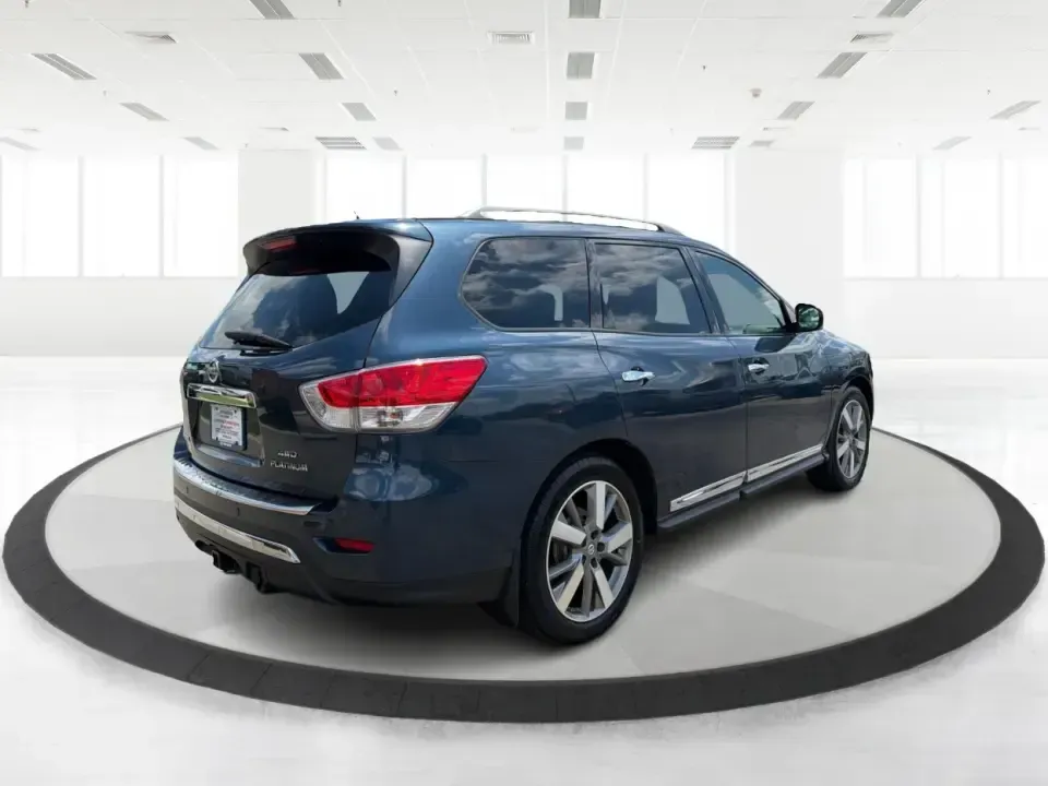 2014 Nissan Pathfinder S 4WD (5N1AR2MM8EC) with an 3.5L V6 DOHC 24V engine, Continuously Variable Transmission transmission, located at 8750 N County Rd 25A, Piqua, OH, 45356, (937) 908-9800, 40.164391, -84.232513 - Need one SUV that can handle school drop-offs, long commutes, and weekend getaways to Caesar Creek-without forcing your whole crew to squeeze in? This 2014 Nissan Pathfinder S 4WD is built for real life in Xenia, with three rows for up to 7 passengers, confident 4WD traction for unpredictable Ohio w- Photo#2
