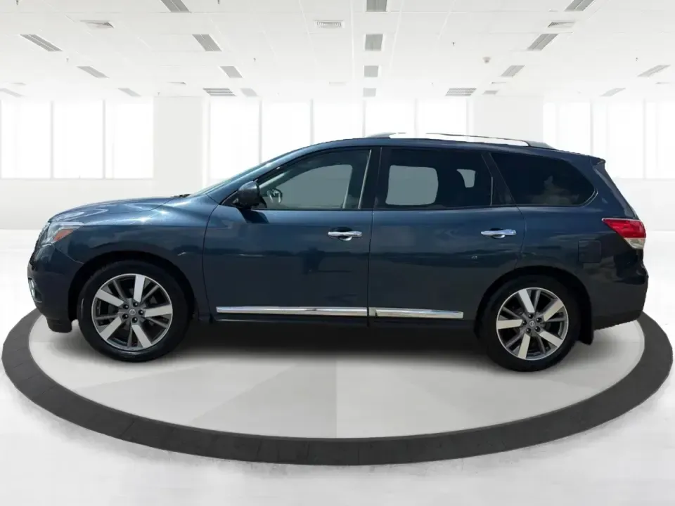 2014 Nissan Pathfinder S 4WD (5N1AR2MM8EC) with an 3.5L V6 DOHC 24V engine, Continuously Variable Transmission transmission, located at 8750 N County Rd 25A, Piqua, OH, 45356, (937) 908-9800, 40.164391, -84.232513 - Need one SUV that can handle school drop-offs, long commutes, and weekend getaways to Caesar Creek-without forcing your whole crew to squeeze in? This 2014 Nissan Pathfinder S 4WD is built for real life in Xenia, with three rows for up to 7 passengers, confident 4WD traction for unpredictable Ohio w- Photo#5