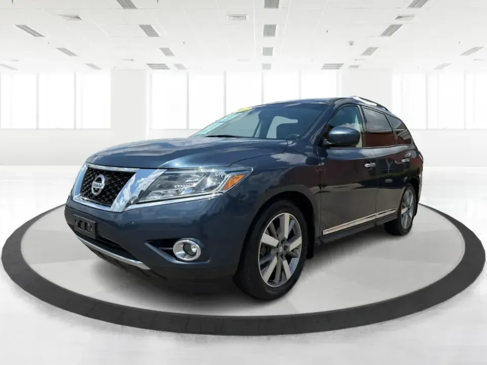 2014 Nissan Pathfinder S 4WD (5N1AR2MM8EC) with an 3.5L V6 DOHC 24V engine, Continuously Variable Transmission transmission, located at 8750 N County Rd 25A, Piqua, OH, 45356, (937) 908-9800, 40.164391, -84.232513 - Need one SUV that can handle school drop-offs, long commutes, and weekend getaways to Caesar Creek-without forcing your whole crew to squeeze in? This 2014 Nissan Pathfinder S 4WD is built for real life in Xenia, with three rows for up to 7 passengers, confident 4WD traction for unpredictable Ohio w- Photo#8