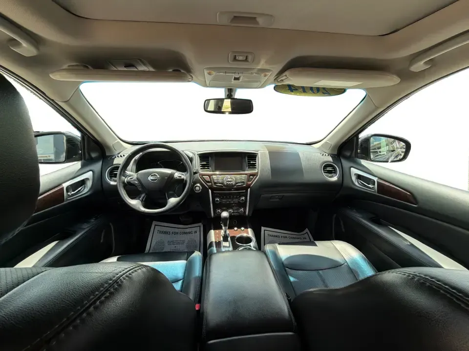 2014 Nissan Pathfinder S 4WD (5N1AR2MM8EC) with an 3.5L V6 DOHC 24V engine, Continuously Variable Transmission transmission, located at 8750 N County Rd 25A, Piqua, OH, 45356, (937) 908-9800, 40.164391, -84.232513 - Need one SUV that can handle school drop-offs, long commutes, and weekend getaways to Caesar Creek-without forcing your whole crew to squeeze in? This 2014 Nissan Pathfinder S 4WD is built for real life in Xenia, with three rows for up to 7 passengers, confident 4WD traction for unpredictable Ohio w- Photo#21