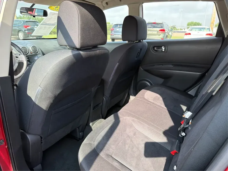 2015 Nissan Rogue S 2WD (JN8AS5MTXFW) with an 2.5L L4 DOHC 16V engine, Continuously Variable Transmission transmission, located at 1951 S Dayton Lakeview Rd., New Carlisle, OH, 45344, (937) 908-9800, 39.890999, -84.050255 - Need a practical SUV that fits real life in Clark County-school drop-offs, grocery runs, and weekend escapes to John Bryan State Park or Buck Creek-without feeling oversized? This **2015 Nissan Rogue S 2WD** in **Cayenne Red** is a smart, budget-friendly choice for commuters and growing families who- Photo#10