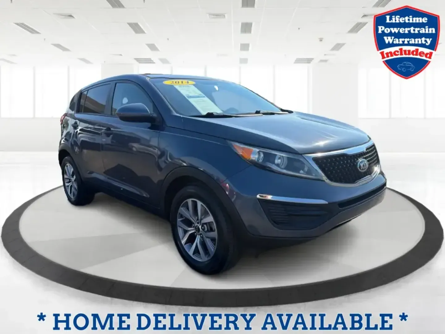 2014 Kia Sportage LX FWD (KNDPB3AC1E7) with an 2.4L V6 DOHC 24V engine, 6-Speed Automatic transmission, located at 1184 Kauffman Ave, Fairborn, OH, 45324, (937) 908-9800, 39.807072, -84.030914 - Weekend plans, school drop-offs, and everyday commuting around Wright-Patterson AFB all get easier when you've got a compact SUV that fits real life. This 2014 Kia Sportage LX FWD in Twilight Blue is a smart pick for Fairborn drivers who want SUV versatility without the bulk-great for grocery runs,- Photo#0