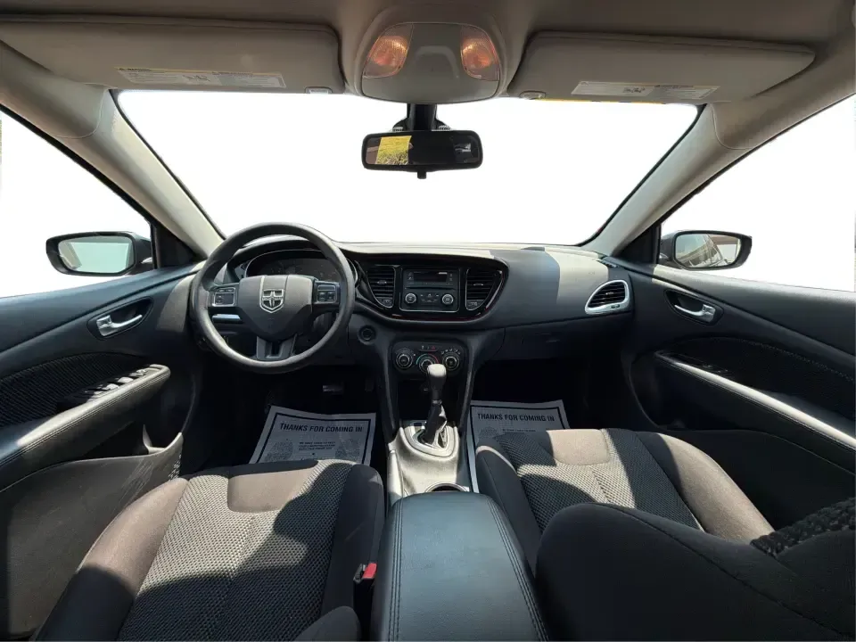 2016 Dodge Dart SE (1C3CDFAA6GD) with an 2.0L L4 DOHC 16V TURBO engine, located at 1230 East Main St, Xenia, OH, 45385, (937) 908-9800, 39.688026, -83.910172 - Need a smart, efficient daily driver for the Xenia-to-Dayton commute, campus runs, or weekend errands around Greene County? This 2016 Dodge Dart SE is the kind of practical sedan that fits real life-easy to park downtown, comfortable for longer drives on US-35, and roomy enough for five passengers w- Photo#22