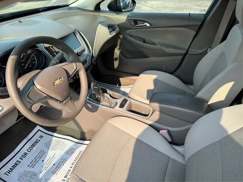 2016 Chevrolet Cruze LS Auto (1G1BC5SM0G7) with an 1.4L L4 DOHC 16V TURBO engine, 6-Speed Automatic transmission, located at 1230 East Main St, Xenia, OH, 45385, (937) 908-9800, 39.688026, -83.910172 - Need a smart, efficient ride for the daily commute from Xenia to Beavercreek, Fairborn, or downtown Dayton-without giving up comfort for weekend plans? This 2016 Chevrolet Cruze LS Auto is a practical, fuel-sipping sedan that fits real life: getting to work on time, running errands along E Main St,- Photo#9