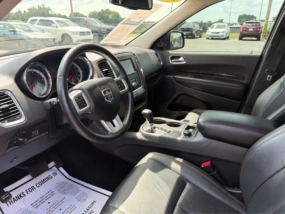 2013 Dodge Durango R/T AWD (1C4SDJCT3DC) with an 5.7L V8 OHV 16V engine, 5-Speed Automatic transmission, located at 1230 East Main St, Xenia, OH, 45385, (937) 908-9800, 39.688026, -83.910172 - Load up the crew, cue the playlist, and point the hood toward the next weekend getaway-this 2013 Dodge Durango R/T AWD is built for families and adventure-seekers who want V8 muscle, three-row space, and all-weather confidence for life in and around Xenia. Whether you're shuttling kids to practice,- Photo#9