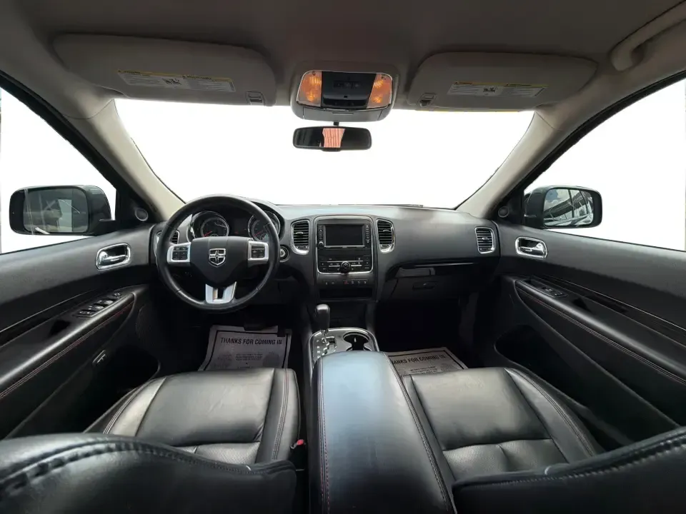 2013 Dodge Durango R/T AWD (1C4SDJCT3DC) with an 5.7L V8 OHV 16V engine, 5-Speed Automatic transmission, located at 1230 East Main St, Xenia, OH, 45385, (937) 908-9800, 39.688026, -83.910172 - Load up the crew, cue the playlist, and point the hood toward the next weekend getaway-this 2013 Dodge Durango R/T AWD is built for families and adventure-seekers who want V8 muscle, three-row space, and all-weather confidence for life in and around Xenia. Whether you're shuttling kids to practice,- Photo#21