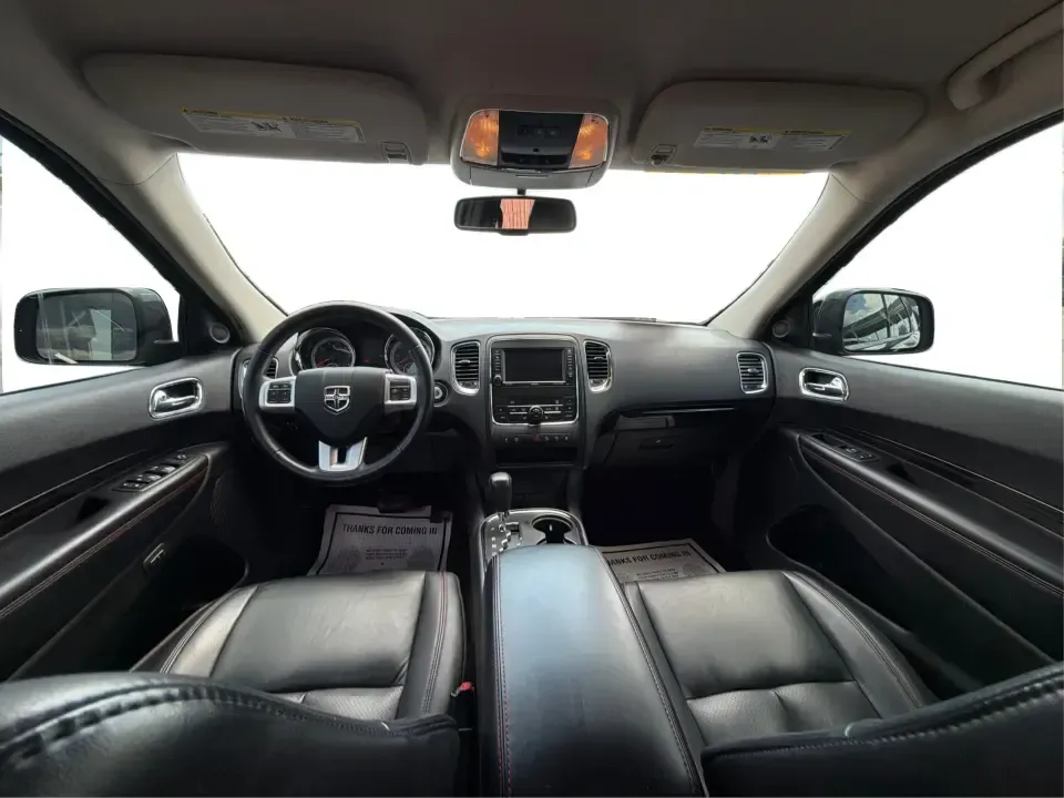 2013 Dodge Durango R/T AWD (1C4SDJCT3DC) with an 5.7L V8 OHV 16V engine, 5-Speed Automatic transmission, located at 1230 East Main St, Xenia, OH, 45385, (937) 908-9800, 39.688026, -83.910172 - Load up the crew, cue the playlist, and point the hood toward the next weekend getaway-this 2013 Dodge Durango R/T AWD is built for families and adventure-seekers who want V8 muscle, three-row space, and all-weather confidence for life in and around Xenia. Whether you're shuttling kids to practice,- Photo#22