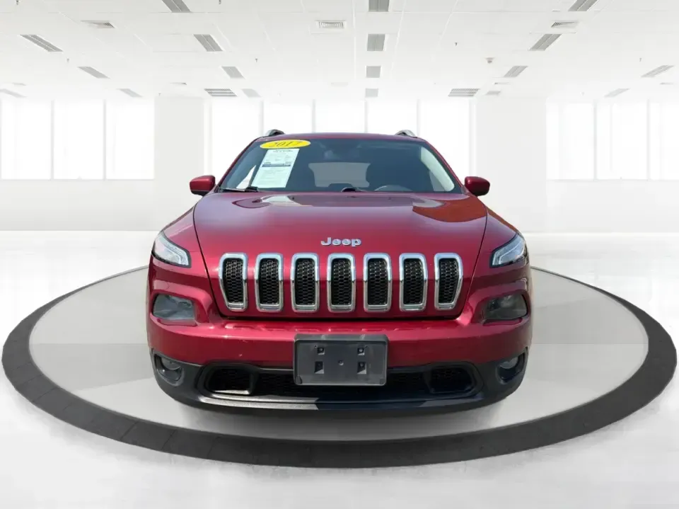 2017 Jeep Cherokee Latitude FWD (1C4PJLCB5HW) with an 2.4L L4 DOHC 16V engine, 9-Speed Automatic transmission, located at 401 Woodman Dr, Riverside, OH, 45431, (937) 908-9800, 39.760899, -84.123421 - Need a crossover that fits real life in the Miami Valley-school drop-offs, I675 commutes, grocery runs, and the occasional weekend escape to Carillon Historical Park or a hike near the Mad River? This 2017 Jeep Cherokee Latitude FWD in Deep Cherry Red Crystal Pearlcoat is built for everyday versatil- Photo#7