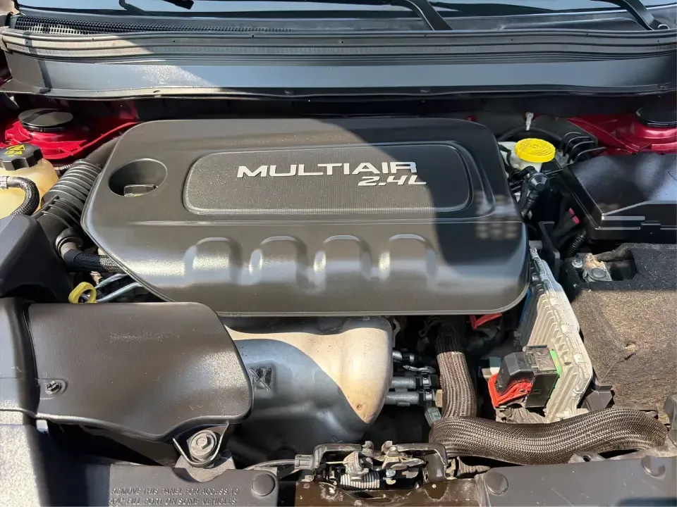 2017 Jeep Cherokee Latitude FWD (1C4PJLCB5HW) with an 2.4L L4 DOHC 16V engine, 9-Speed Automatic transmission, located at 401 Woodman Dr, Riverside, OH, 45431, (937) 908-9800, 39.760899, -84.123421 - Need a crossover that fits real life in the Miami Valley-school drop-offs, I675 commutes, grocery runs, and the occasional weekend escape to Carillon Historical Park or a hike near the Mad River? This 2017 Jeep Cherokee Latitude FWD in Deep Cherry Red Crystal Pearlcoat is built for everyday versatil- Photo#11