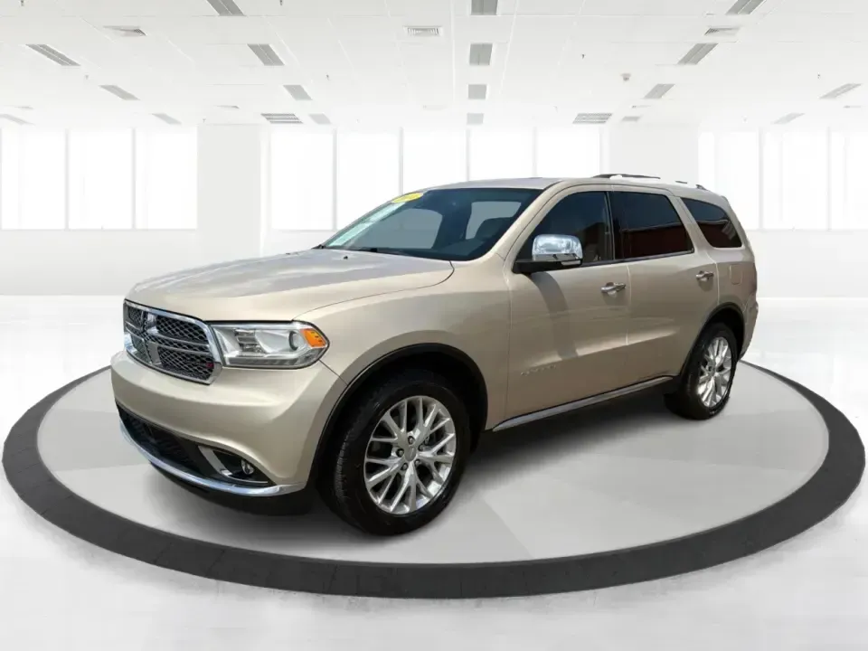 2014 Dodge Durango Citadel AWD (1C4RDJEG2EC) with an 3.6L V6 DOHC 24V engine, 8-Speed Automatic transmission, located at 401 Woodman Dr, Riverside, OH, 45431, (937) 908-9800, 39.760899, -84.123421 - Make every day feel easier-whether you're loading up the kids for school in Riverside, planning a weekend getaway to Caesar Creek, or tackling winter weather on I675. This 2014 Dodge Durango Citadel AWD is the kind of three-row SUV that fits real life: roomy for growing families, confident for long- Photo#8
