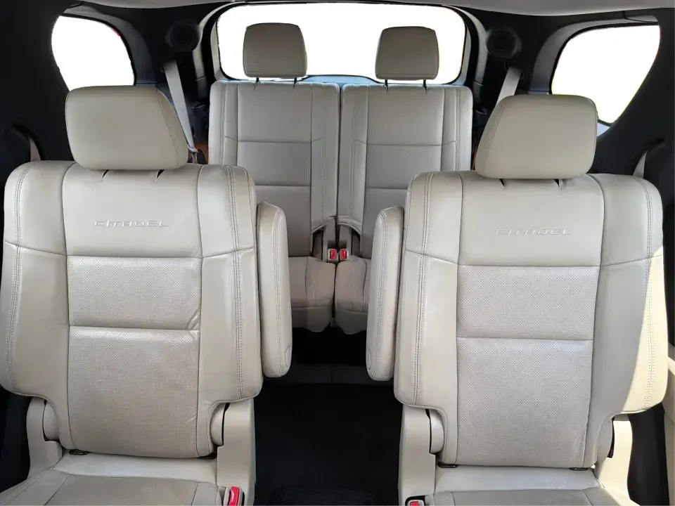 2014 Dodge Durango Citadel AWD (1C4RDJEG2EC) with an 3.6L V6 DOHC 24V engine, 8-Speed Automatic transmission, located at 401 Woodman Dr, Riverside, OH, 45431, (937) 908-9800, 39.760899, -84.123421 - Make every day feel easier-whether you're loading up the kids for school in Riverside, planning a weekend getaway to Caesar Creek, or tackling winter weather on I675. This 2014 Dodge Durango Citadel AWD is the kind of three-row SUV that fits real life: roomy for growing families, confident for long- Photo#14