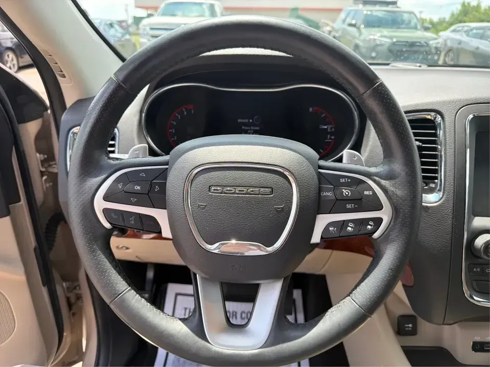 2014 Dodge Durango Citadel AWD (1C4RDJEG2EC) with an 3.6L V6 DOHC 24V engine, 8-Speed Automatic transmission, located at 401 Woodman Dr, Riverside, OH, 45431, (937) 908-9800, 39.760899, -84.123421 - Make every day feel easier-whether you're loading up the kids for school in Riverside, planning a weekend getaway to Caesar Creek, or tackling winter weather on I675. This 2014 Dodge Durango Citadel AWD is the kind of three-row SUV that fits real life: roomy for growing families, confident for long- Photo#16