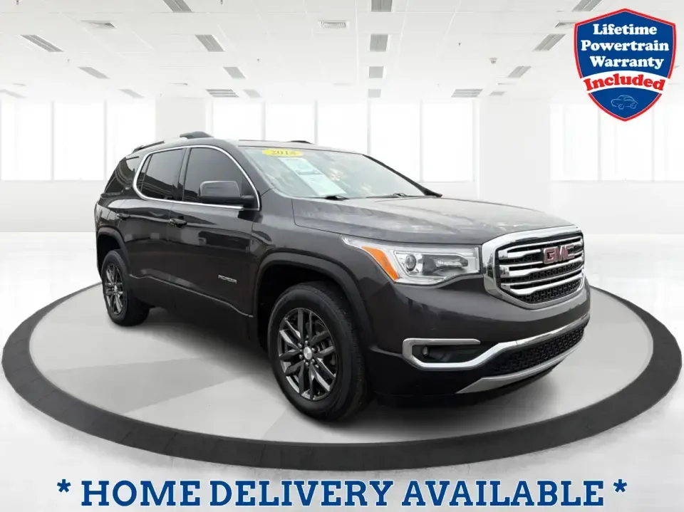 2018 GMC Acadia SLT-1 FWD (1GKKNMLSXJZ) with an 3.6L V6 DOHC 24V engine, 6-Speed Automatic transmission, located at 1099 N County Rd 25A , Troy, OH, 45373, (937) 908-9800, 40.057079, -84.212883 - Load up the crew, cue the playlist, and head out-this 2018 GMC Acadia SLT-1 FWD is built for real life in West Central Ohio, whether you're juggling school drop-offs, commuting to Dayton, or planning a weekend escape to the Miami Valley. With seating for 6 and a smart, flexible cabin, it's a great f- Photo#0