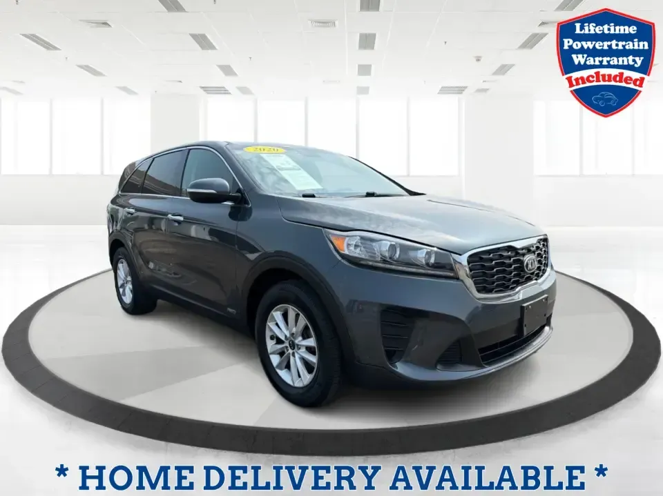 2020 Kia Sorento LX AWD (5XYPGDA33LG) with an 2.4L L4 DOHC 16V engine, 6-Speed Automatic transmission, located at 4508 South Dixie Dr, Moraine, OH, 45439, (937) 908-9800, 39.689976, -84.218452 - Whether you're shuttling kids to practice, commuting across Dayton, or loading up for a weekend road trip to Carillon Historical Park, this 2020 Kia Sorento LX AWD is built for real life in Southwest Ohio. With seating for up to 7 passengers, available cargo flexibility, and confidence-boosting AWD,- Photo#0