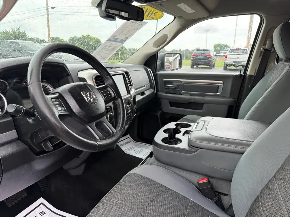 2017 Ram 1500 SLT Crew Cab SWB 4WD (1C6RR7LG7HS) with an 3.6L V6 DOHC 24V FFV engine, 8-Speed Automatic transmission, located at 4508 South Dixie Dr, Moraine, OH, 45439, (937) 908-9800, 39.689976, -84.218452 - Weekend projects, lake-day getaways, and winter commutes feel a lot easier when you've got a full-size 4WD truck that can haul the crew and the gear without fuss. This 2017 Ram 1500 SLT Crew Cab SWB 4WD is built for real-life Moraine, Ohio driving-whether you're loading up for a run to the home impr- Photo#8