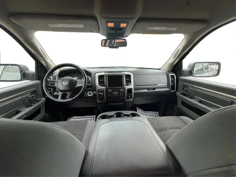 2017 Ram 1500 SLT Crew Cab SWB 4WD (1C6RR7LG7HS) with an 3.6L V6 DOHC 24V FFV engine, 8-Speed Automatic transmission, located at 4508 South Dixie Dr, Moraine, OH, 45439, (937) 908-9800, 39.689976, -84.218452 - Weekend projects, lake-day getaways, and winter commutes feel a lot easier when you've got a full-size 4WD truck that can haul the crew and the gear without fuss. This 2017 Ram 1500 SLT Crew Cab SWB 4WD is built for real-life Moraine, Ohio driving-whether you're loading up for a run to the home impr- Photo#21