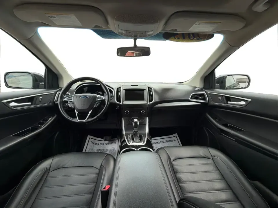 2015 Ford Edge SEL AWD (2FMTK4J92FB) with an 2.0L L4 DOHC 16V engine, 6-Speed Automatic transmission, located at 1230 East Main St, Xenia, OH, 45385, (937) 908-9800, 39.688026, -83.910172 - When your week is packed with school drop-offs, long commutes, and last-minute weekend getaways, you need an SUV that fits real life-comfortable for five, confident in Ohio weather, and ready to haul groceries, sports gear, or luggage without feeling cramped. This 2015 Ford Edge SEL AWD is a smart m- Photo#21